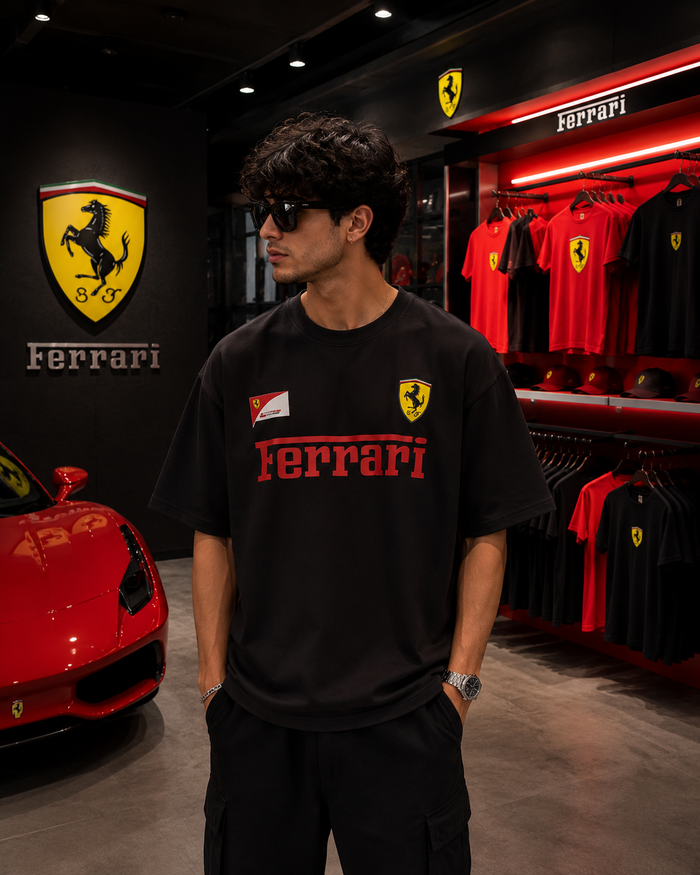 Ferrari Heritage Oversized T-Shirt