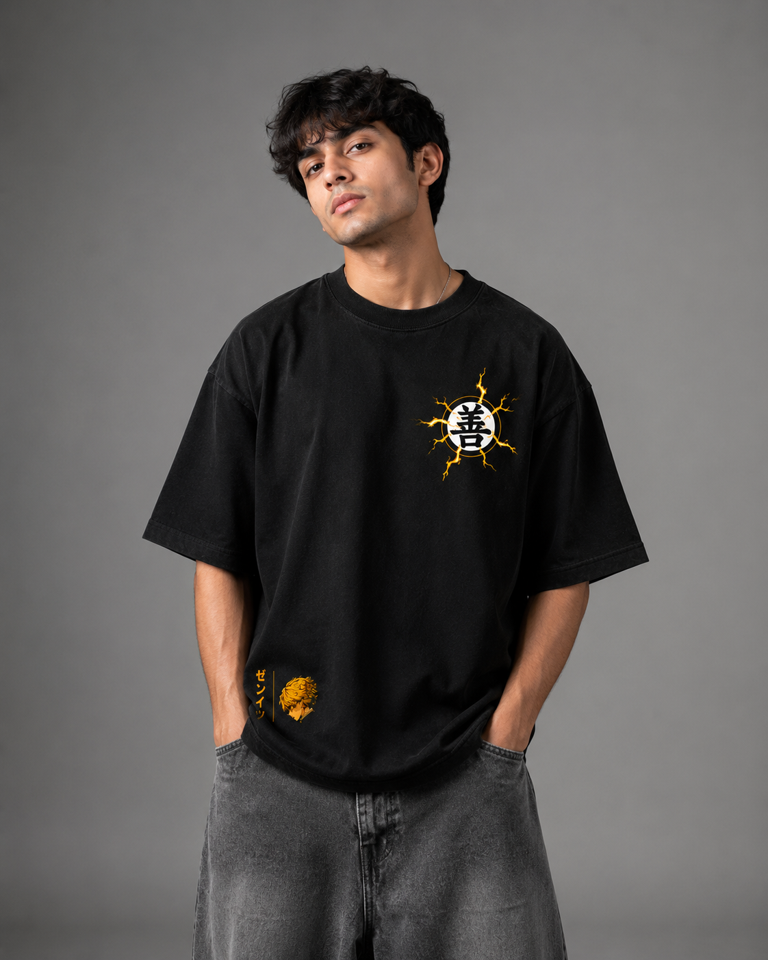 Thunder Breathing: Zenitsu Oversized T-Shirt