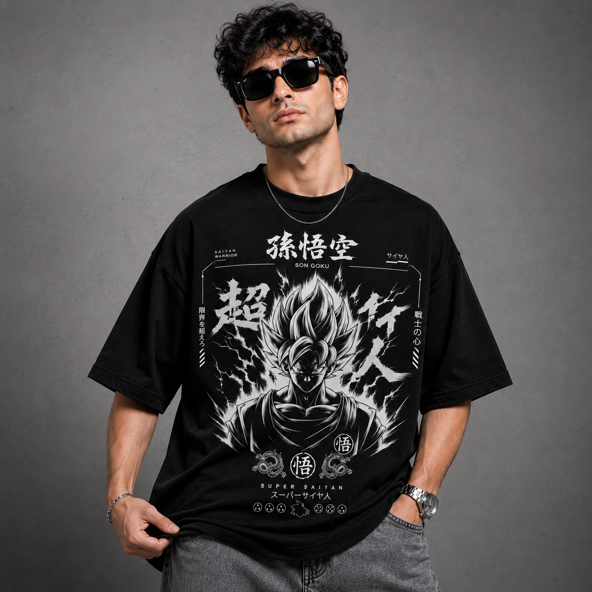 Ascended Saiyan Oversized T-Shirt