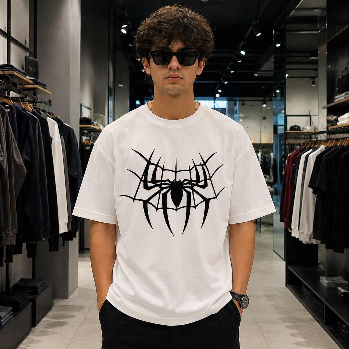 🕸️ Spider Web Tee