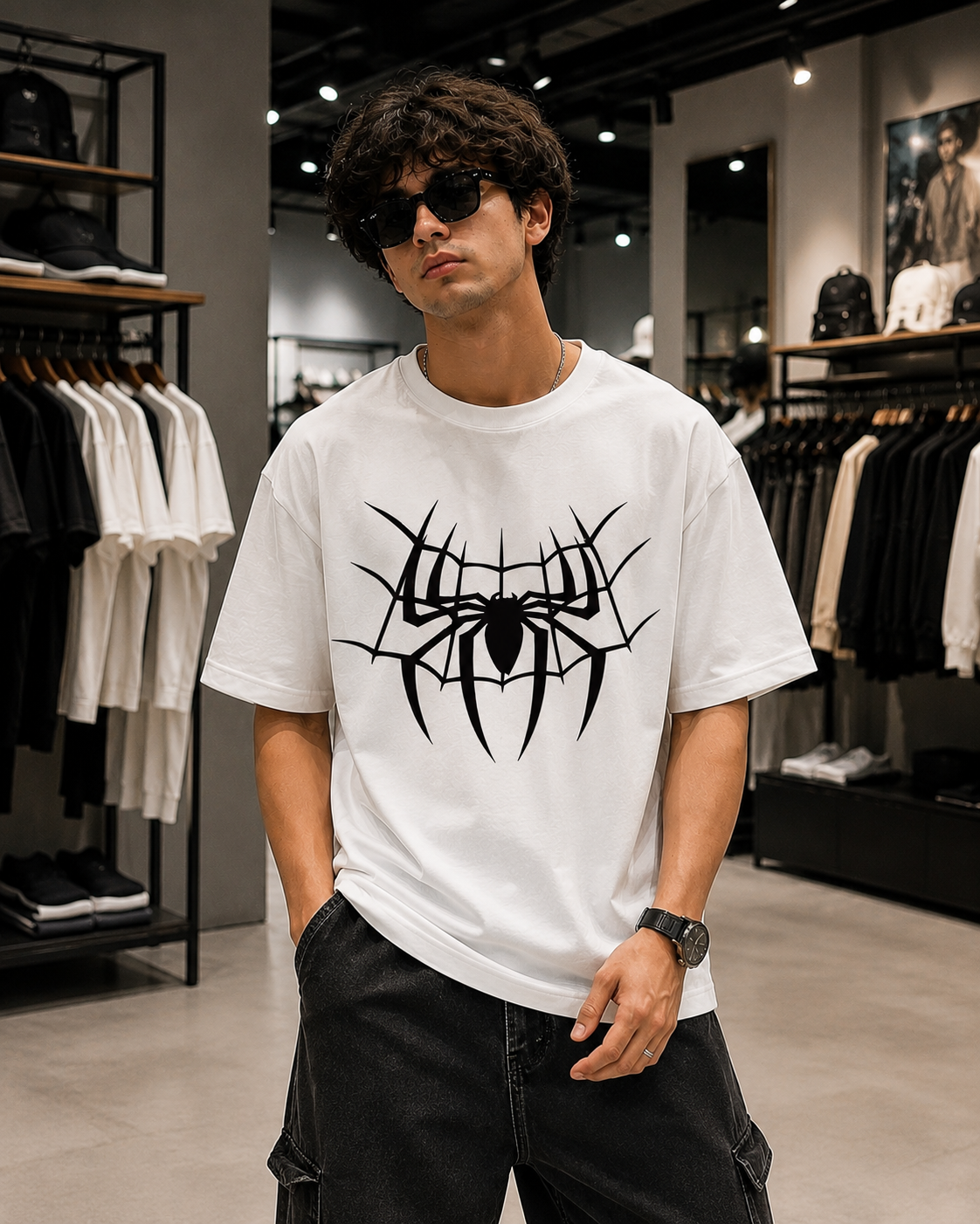 🕸️ Spider Web Tee
