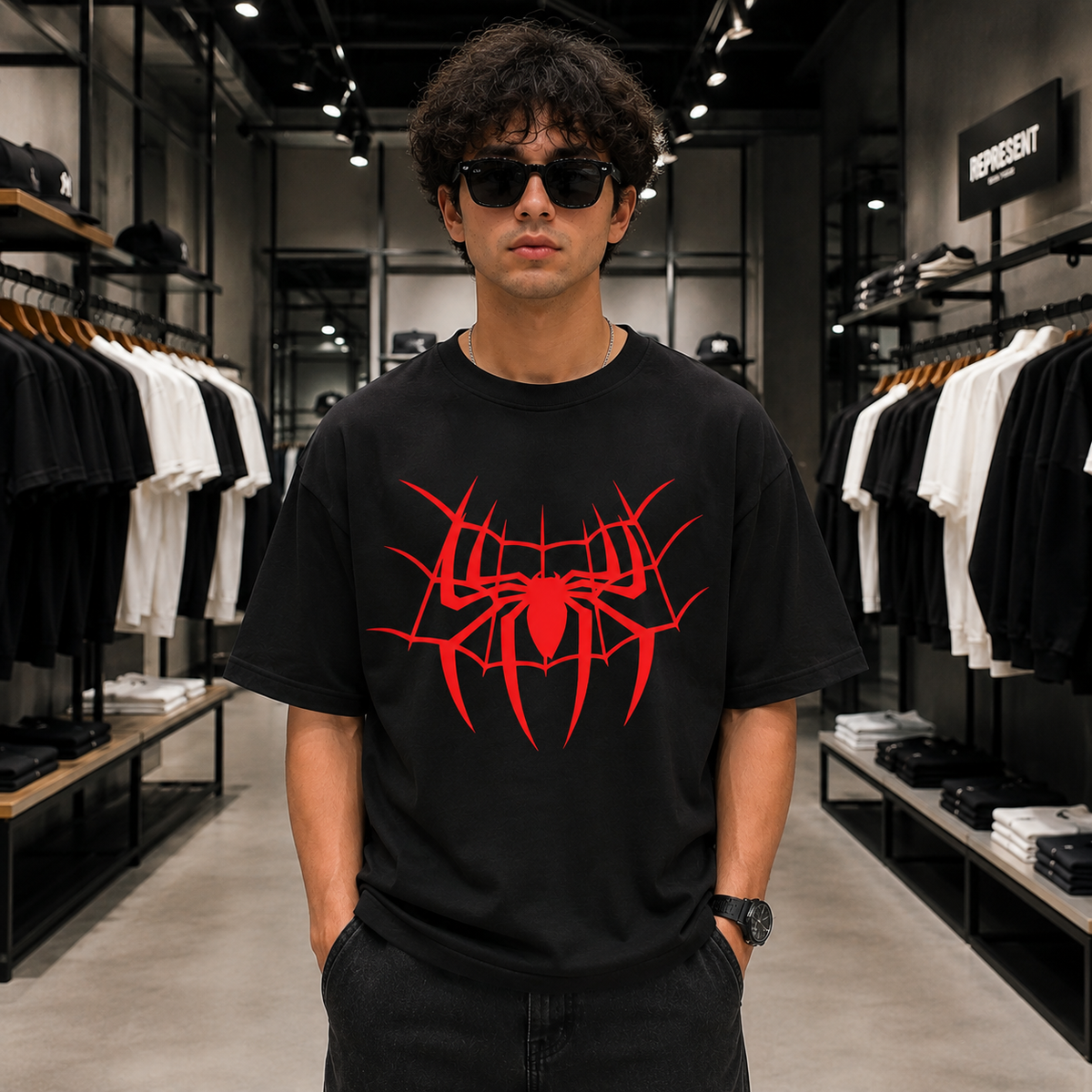 🕸️ Spider Web Tee