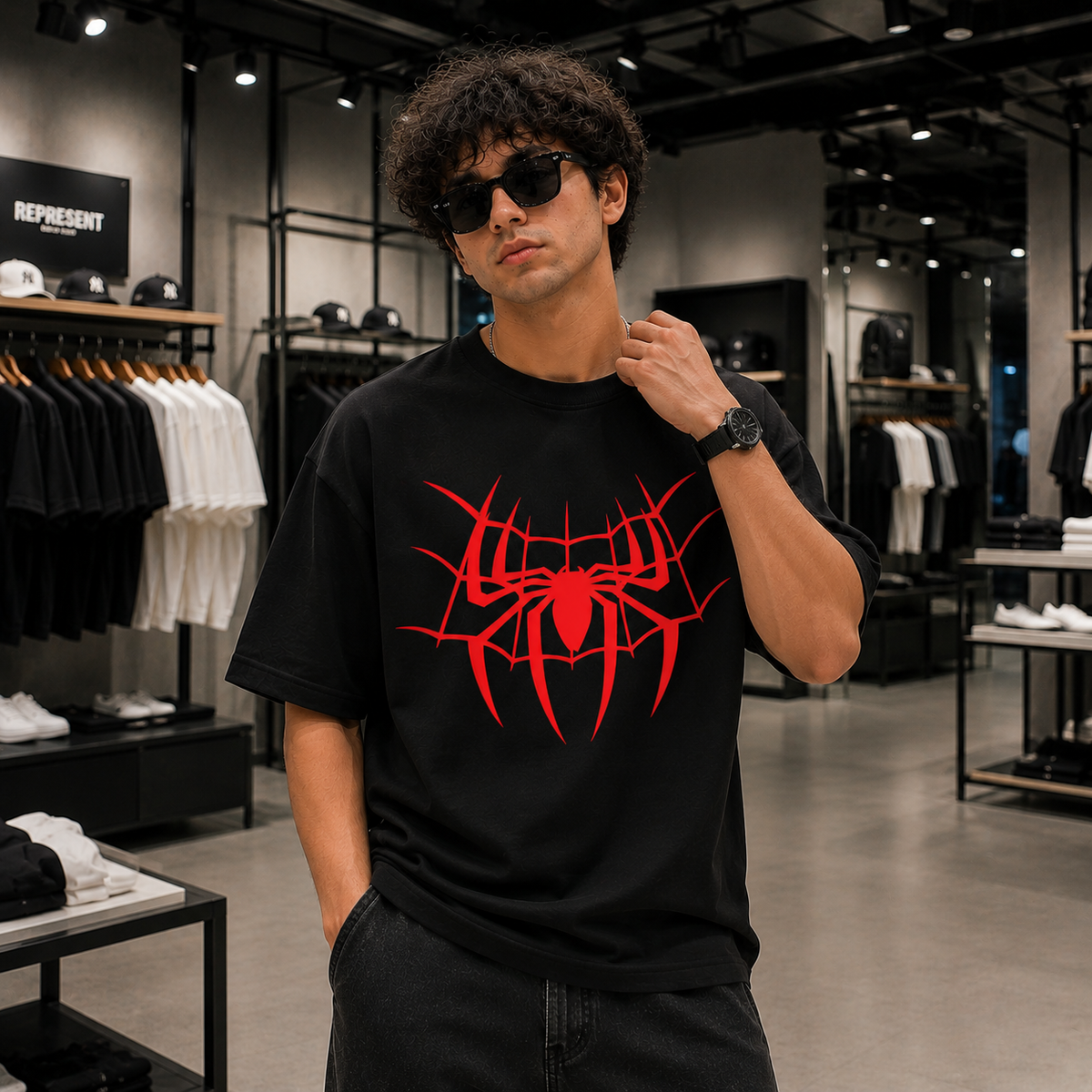 🕸️ Spider Web Tee