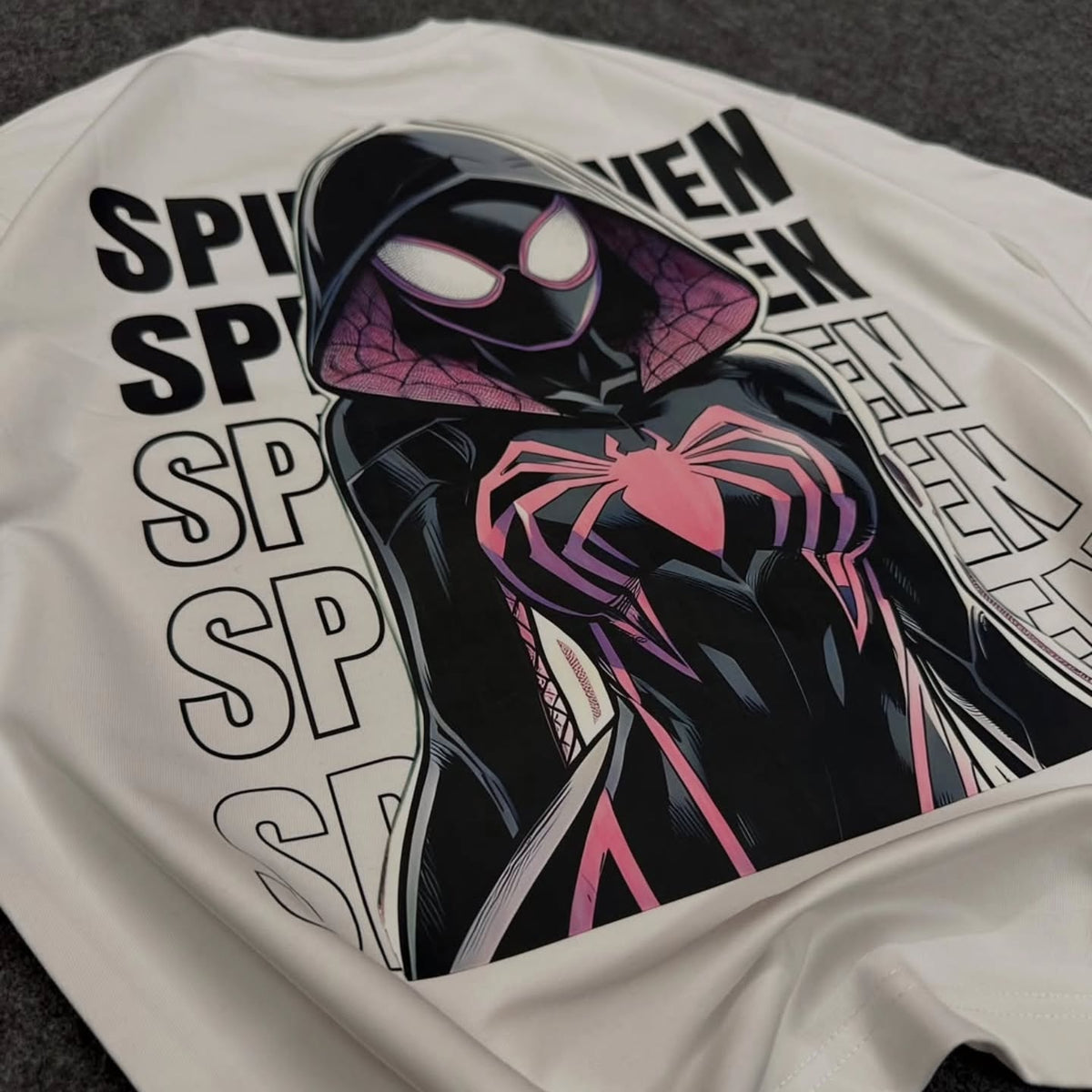 Spider-Verse Duo Oversized Graphic T-Shirt | Premium Cotton |