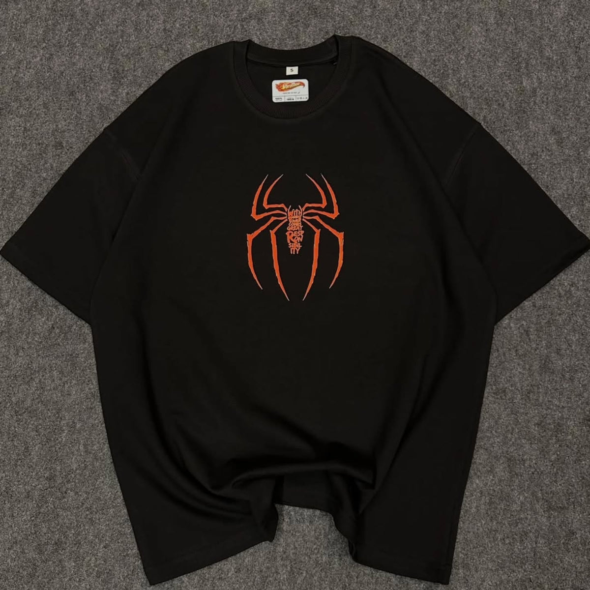 Spider-Verse Duo Oversized Graphic T-Shirt | Premium Cotton |