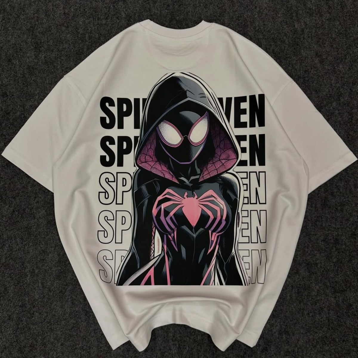 Spider-Verse Duo Oversized Graphic T-Shirt | Premium Cotton |