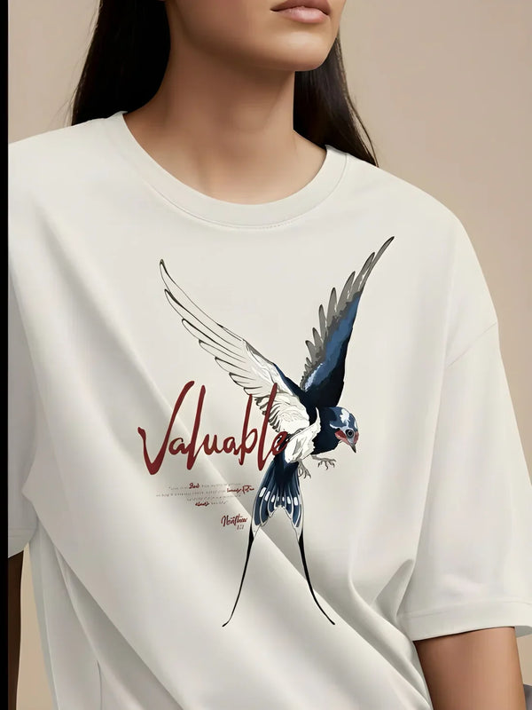 Sizing Store Oversized Gym and Casual T-shirt for women