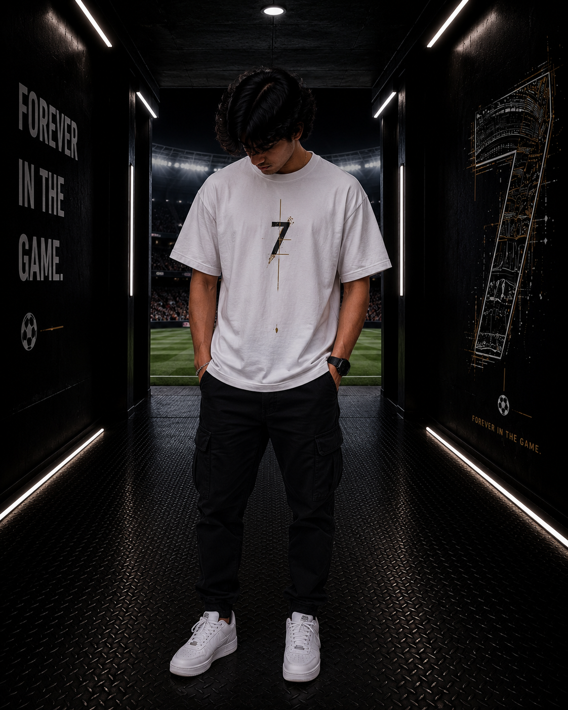 Number 7 Legacy Oversized T-Shirt