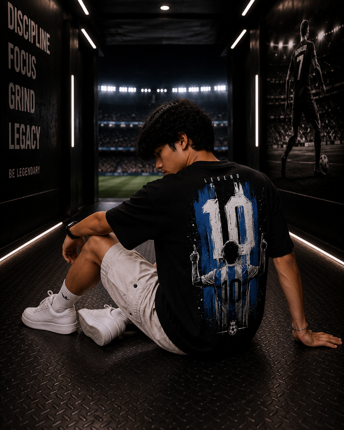 Messi #10 Legacy Oversized T-Shirt