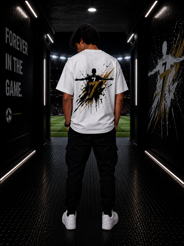 Number 7 Lightning Legacy Oversized T-Shirt