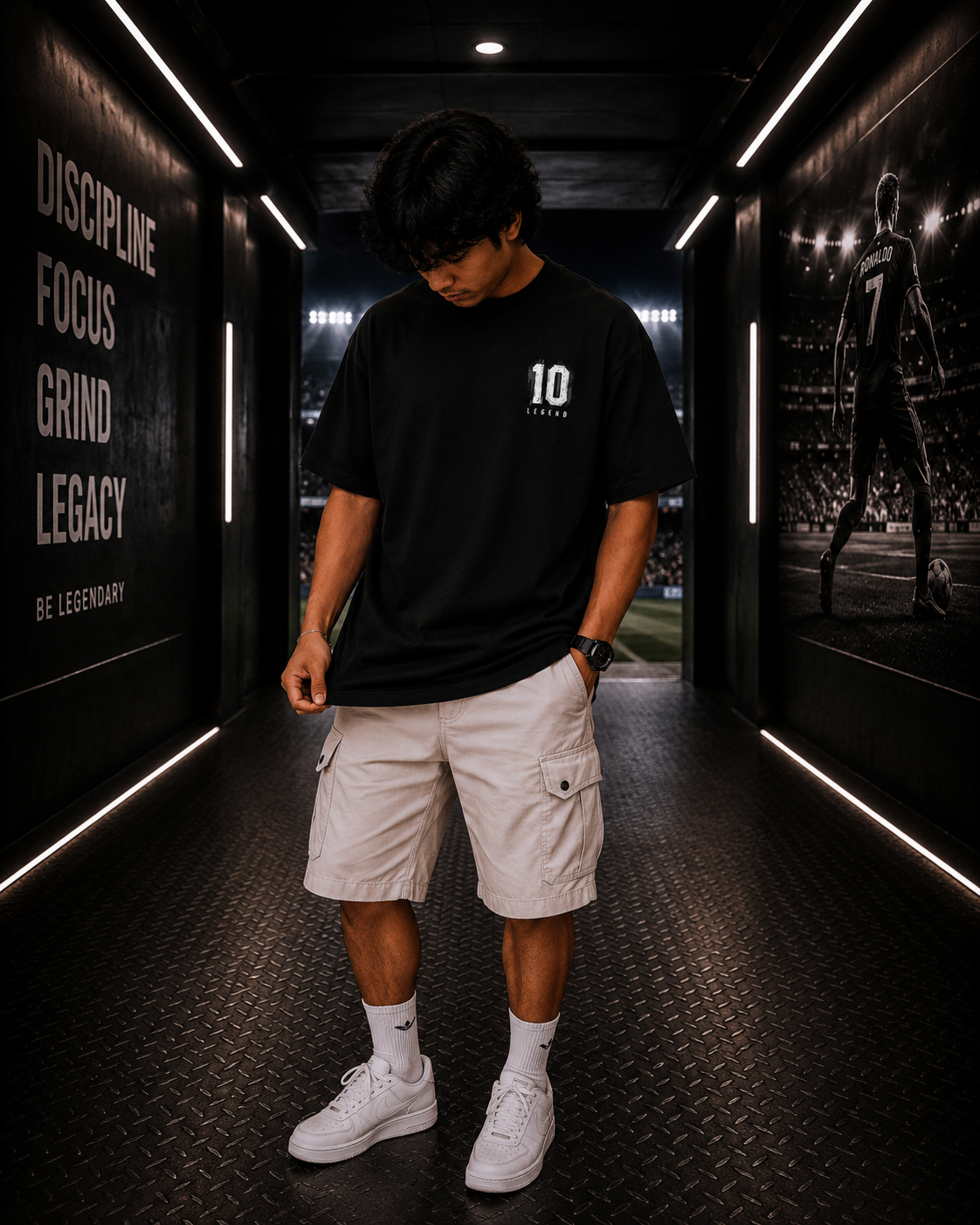Messi #10 Legacy Oversized T-Shirt