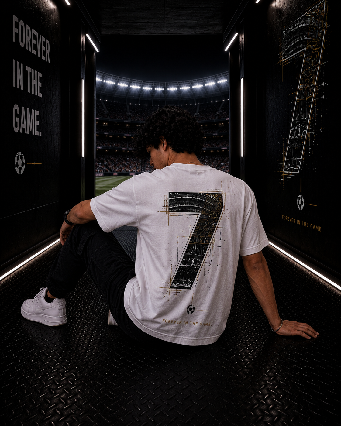 Number 7 Legacy Oversized T-Shirt