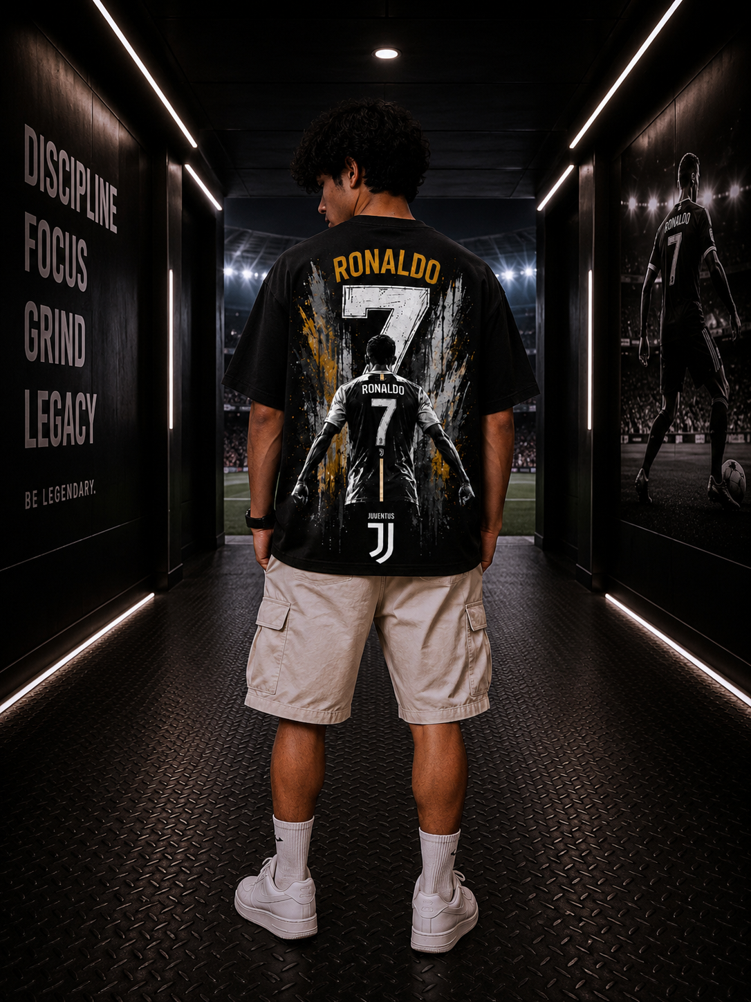 Cristiano Ronaldo #7 Legacy Oversized T-Shirt