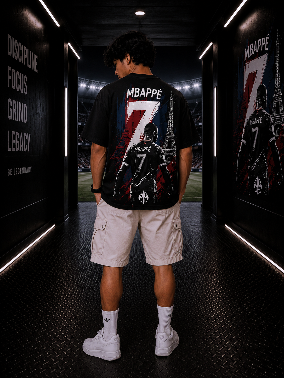 MBAPPÉ #7 Legacy Edition Oversized T-Shirt