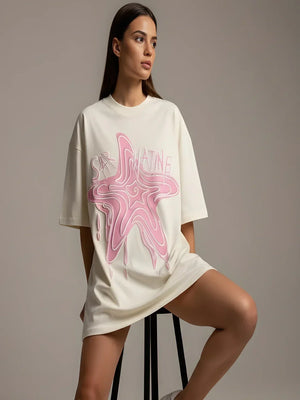 Sizing Store Oversized Gym and Casual T-shirt for women