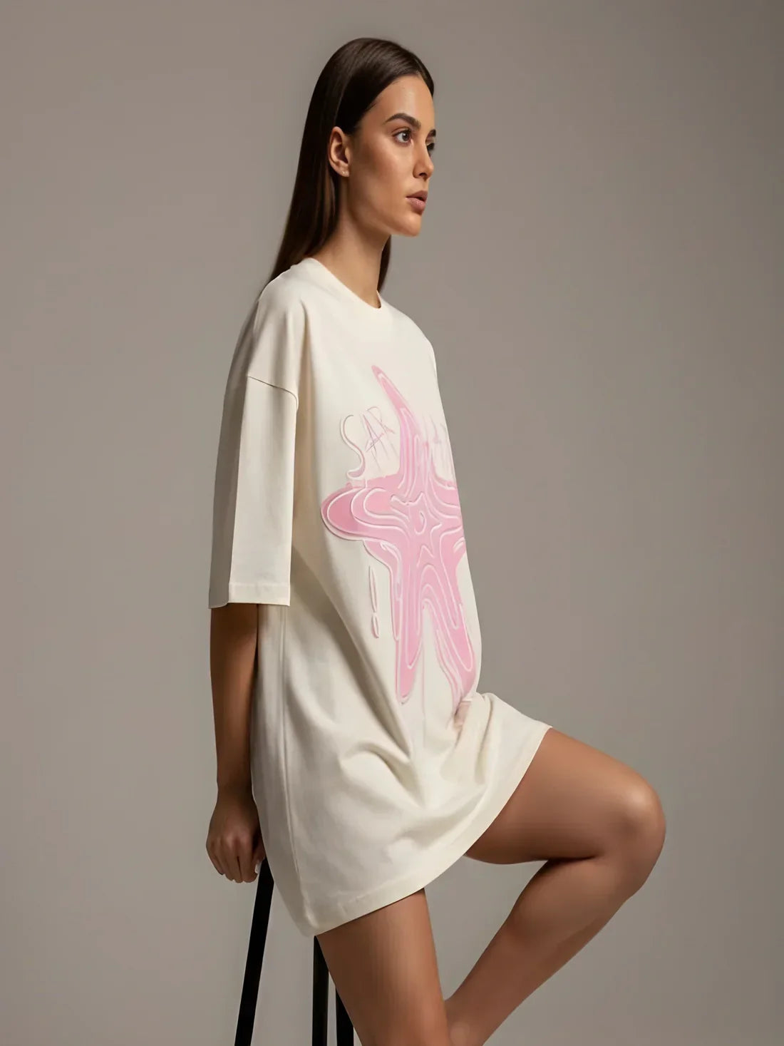 Sizing Store Oversized Gym and Casual T-shirt for women